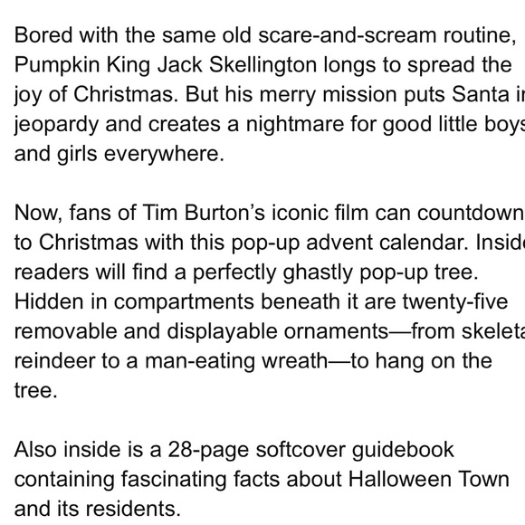 Nightmare Before Xmas Advent Calendar - Picture 9 of 9